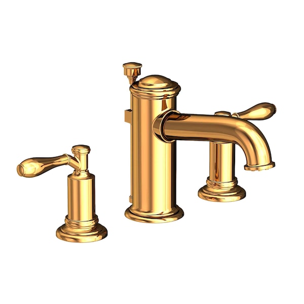 Newport Brass Widespread Lavatory Faucet in Polished Gold (Pvd) 2550-24 - main